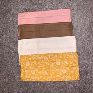 Reusable adjustable masks